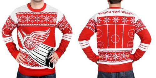 Detroit Red Wings Men's NHL Ugly Sweater